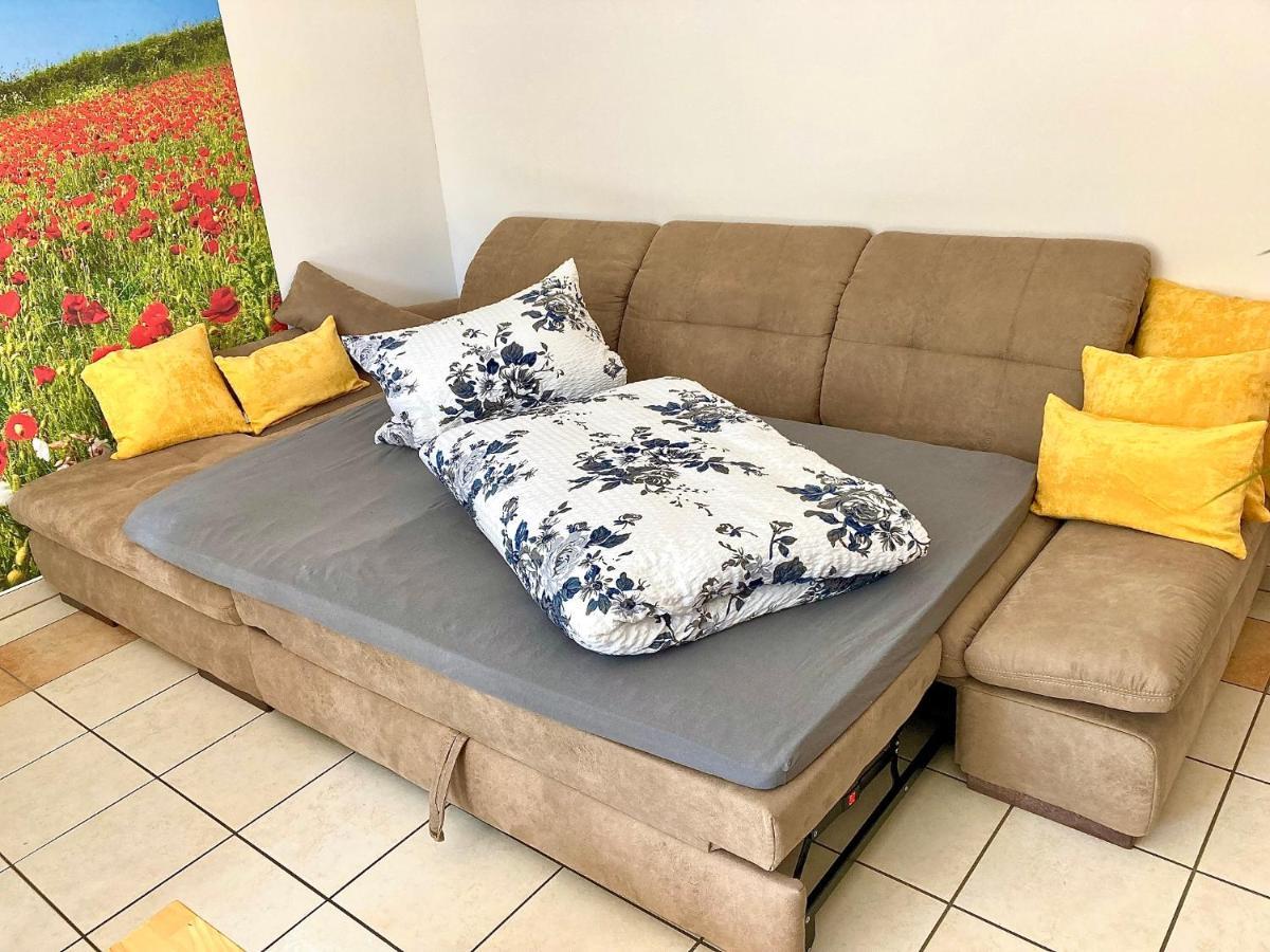 Ferienwohnung Gerne-Da Grossrinderfeld Bagian luar foto