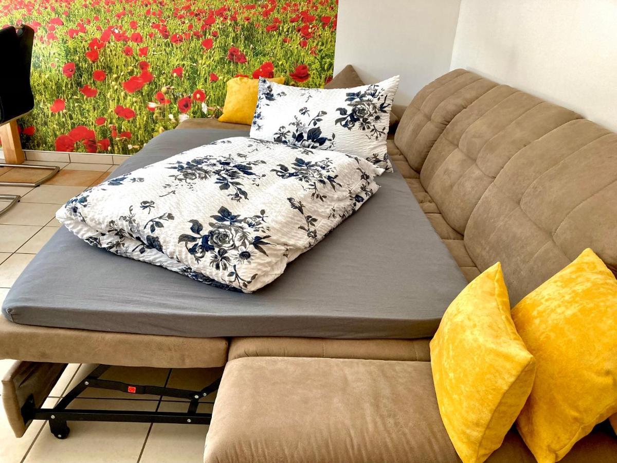 Ferienwohnung Gerne-Da Grossrinderfeld Bagian luar foto