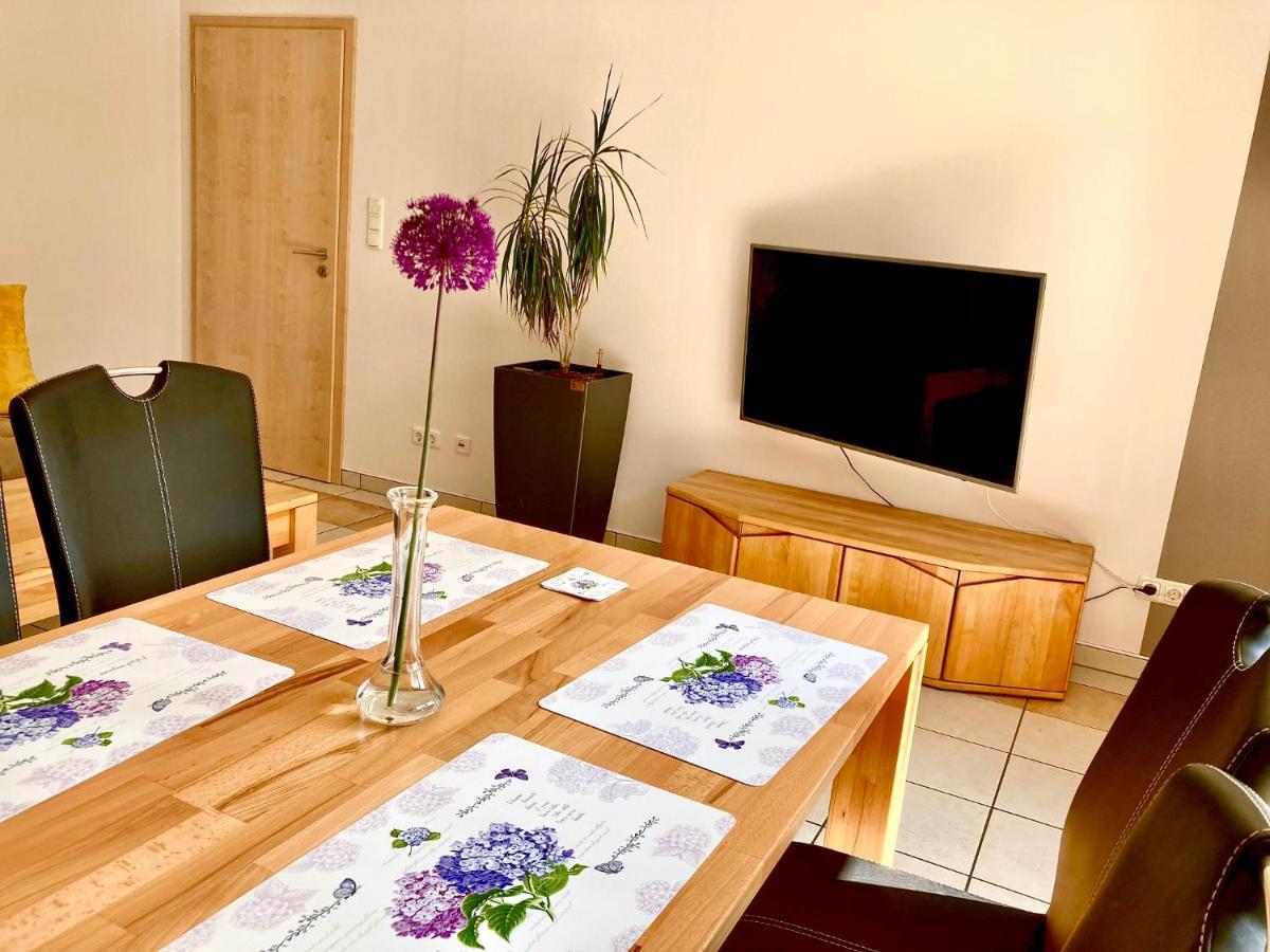 Ferienwohnung Gerne-Da Grossrinderfeld Bagian luar foto