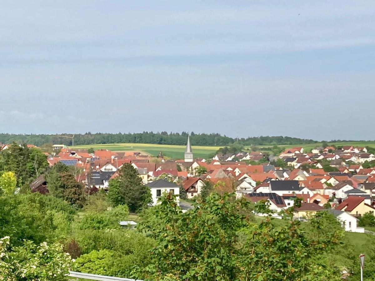 Ferienwohnung Gerne-Da Grossrinderfeld Bagian luar foto
